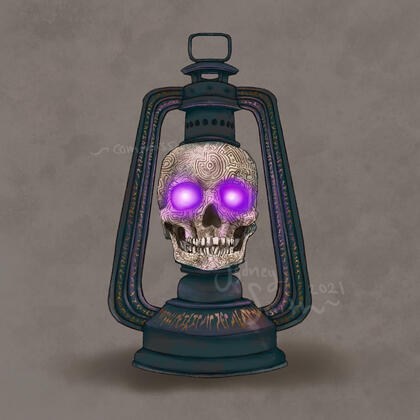 Skull Lantern
