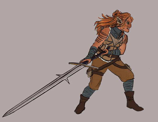 Lhyra - Battle Stance